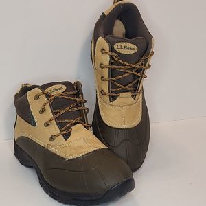 L.L. Bean Men's (13M) Brown Tan TEK 2.5 Storm Chaser Waterproof Ankle Duck Boots